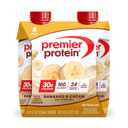 Premier Protein Shake, Bananas & Cream, 30g Protein, No Added Sugar, 24 Vitamins & Minerals to Support Immune Health, 11 fl oz, 4 Pack (Packaging May Vary) (EXP 12/21/26)