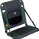 GCI Outdoor SitBacker Adjustable Canoe Seat with Back Support, 17.9"D x 16.5"W x 17.9"H