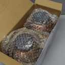 JOIEDOMI 2 Pack Outdoor Solar Hanging Lantern Lights, Waterproof Tabletop with Handle, LED Moroccan Lanterns, Metal Decorative Garden Solar Lights Christmas for Patio, Lawn, Porch, Backyard