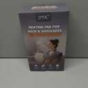 Far Infrared Heating Pad for Neck and Shoulders and Back - 6X Deeper Pain Relief, Graphene 30s Fast Heat, 8 Heat Setting, 16 Timer, Automatic Memory, Weighted Heating Pads Gift for Women&Men (Grey)