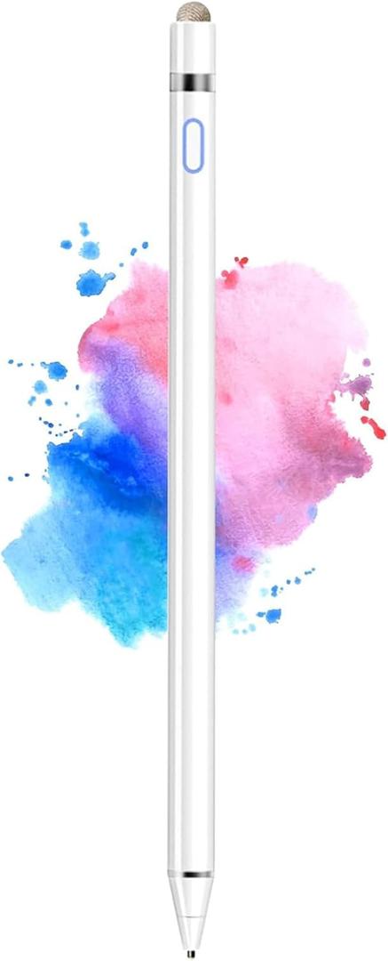Active Stylus Pens for Touch Screens, Rechargeable Universal iPad Pencil, Pen for iPad/iOS/Android/iPad Air/Pro/Mini/iPhone/Samsung/Lenovo and More