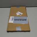 Acrylic Serving Tray with Handles Ottoman Countertop Decorative Tray Serving Tray Spill-Proof Tray for Coffee Table Living Room Bedroom16 x 9 x 0.8 inches (Amber)