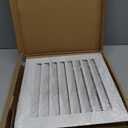 14"x14" Gable Vent - Premium AluminumShed Vents with Screen, Ideal for Gables, Wall, and Attics - Vent Opening 12"x12" - Boost Ventilation and Guard Against Moisture