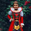 TOBATOBA Queen of Hearts Crown Red Tiara Red Descendants Costume Queen of Hearts Costume Women Girls Dress Accessories for Halloween Cosplay Prom Party