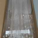 TEKXYZ Clear Acrylic Balloon Stands for Table, Adjustable Height 15.75 Inch, 23.6 Inch, 31.5 Inch Reusable Balloon centerpieces for Tables, for Wedding, Birthdays Table& Floor Decor (Set of 10)