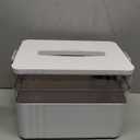 ARSTPEOE 3-Tier Medicine Organizer - Portable Medicine Cabinet with Plastic Handle, Multipurpose Medical Box, Pill Organizer, Empty First Aid Kit for Home