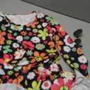 Deerjoke 60s 70s Disco Outfit Hippie Costume Women, 1970 Style Clothes Dress Peace Sign Accessories Jewelry Halloween (XL)