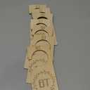 Patelai 7 Pcs Wooden Baby Closet Dividers for Clothes Organizer 1T to 7T Hanger Closet Dividers Nursery Organization for Home Baby Kids Newborn Infant Clothes(Wood)