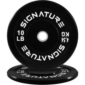 BalanceFrom Color Coded 2-Inch Olympic Bumper Plate Weight Plate with Steel Hub, Pair or Set BalanceFrom Color Coded 2-Inch Olympic Bumper Plate Weight Plate with Steel Hub, Pair or Set