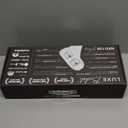 LUXE Bidet NEO 120 Plus - Single Nozzle, Non-Electric Bidet Attachment for Toilet Seat, Patented Slide-In Install, 360 Self-Clean, EZ-Lift to Clean, Rear Wash (Chrome)