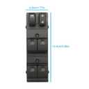 Driver Side Window Switch Compatible with Infiniti G35 2007 2008 G37 2009 2010 2012 2013, Power Window Switch with Nissan Maxima 2007-2008 Replace 25401JK40A 25401-9N00D 25401-JK42E