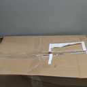 8' x 8' Clear Vinyl Tarp - 30 Mil Super Heavy Duty Transparent Waterproof PVC Tarpaulin with Brass Grommets - for Patio Enclosure, Temporary Wall, Camping, Tent Cover, Canopy - by Xpose Safety