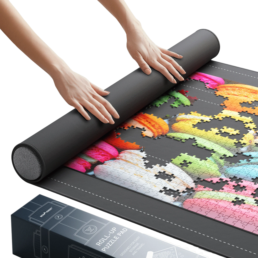 The Original Newverest Roll-Up Puzzle Mat, 46" x 26"