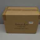 AmorArc Ceramic Dinnerware Sets for 4, 12 Pieces Handpainted Plates and Bowls Set, Scratch Resistant Stoneware Dishes Set, Dishwasher & Microwave Safe, Ceylon Blue