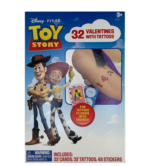 Exchange Cards Toy Story Tattos 3 Pack