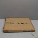 Bluestone Walker Tray- Upright with Holders-Universal Table Fits Most Standard Folding Walkers-Home Mobility Medical Equipment Accessories, 1 Count (Pack of 1) (Silver)