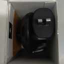 Miracase Phone Holders for Your Car with Metal Hook Clip, Air Vent Cell Phone Stand Car Mount, Universal Automobile Cradle for Garmin GPS Fit iPhone Android and All Smartphones, Dark Black (1 Pack)