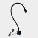Machine Light 9W 110-220V High Intensity Cob Led Work Light 31/3947 Plus Long Gooseneck Flexible Adjustable 10T Magnetic Base White Light (39 9W)
