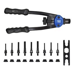 Astro Pneumatic Tool 1450 13" Plusnut and Extra-Long Rivet Nut Setter Kit Metric & SAE