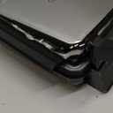 1200W Belgian Waffle Maker with 4-Slice, Waffle Iron with Nonstick Plates, Time & Temp Control, LCD Display, Perfect Waffle Machine for Kids and Families, Stainless Steel, Silver