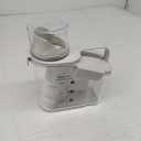 Cereal Containers Storage,2L Airtight Large Dry Food Storage Containers with Pouring Spout, Measuring Cup for Flour and Grain,BPA Free Plastic Dispenser ((1pcs) White-67oz)