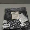 StorageWorks Black Storage Cubes, 13-inch Leather Bins with Handle, Cube Organizer Baskets for Shelves and Closet, Collapsible Storage Bins, 4-Pack