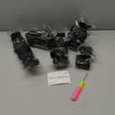 12 Inch Goddess Box Braids Crochet Hair 8 Packs Pre-Looped Bohemian Braiding Hair with Curly Ends Synthetic Crochet Hair for Women (1B, 12 Inch (Pack of 8))