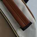 LOVEVOOK Laptop Backpack for Women with Pouch Pocket for Large Capacity Cup,15.6 Inch Laptop Computer Bag Travel Backpack Purse,Waterproof Work Business Backpack College Teacher Bags,Beige-Black-Brown