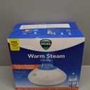 Vicks Warm Steam Vaporizer & Humidifier 1.5 Gallon Tank for Small and Medium Rooms, Night Light, Works with VapoPads and VapoSteam