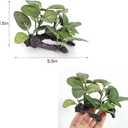 3PCS Artificial Fish Tank Plants Silk Aquarium Plants for Betta Fish