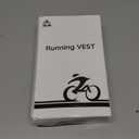 Zacro LED Reflective Vest with Chest Light 500LM, 5 RGB Colors High Visibility Rechargeable Light Up Running Vest IPX4 Night Safety Running Gear for Dog Walking, Cycling, Adjustable for Men Women Kids