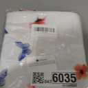 60 Inch Round Tablecloth, Floral Butterfly Waterproof Table Cover