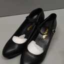 Women's Black Non-Slip Latin Salsa Dance Heels Ballroom Character Shoes Prom Dress Pumps. Size 9.5 W