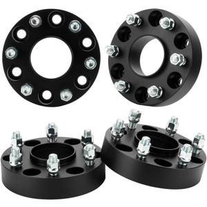 Aeagle 6X5.5 Hubcentric Wheel Adapters, 2" 6x139.7 for 1999-2022 Chevy Silverado 1500, 2007-2022 GMC Sierra, Forged 6 Lug Wheel Spacers with 14x1.5 Studs 78.1mm Bore 4PCS
