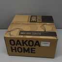 OAKOA Concrete Fruit Bowl for Kitchen Counter - Large Decorative Bowls for Home Decor - Modern Key Bowl for Entryway Table - Pedestal Bowl for Keys (Gray)