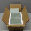 Peel and Stick Glass Subway Tiles 3 x 6 Inch Glass Tiles for Backsplash, Kitchen Bathroom Backsplash Wall, Light Green Pack of 40 Pieces, 5sq.ft