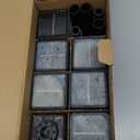 Solar Pathway Lights Outdoor, 8 Pack Bright Solar Lights Outdoor, Auto On/Off, IP65 Waterproof Solar Garden Lights Solar Powered Landscape Lighting for Yard Patio Walkway Driveway Pathway (Warm White (Cuboid))