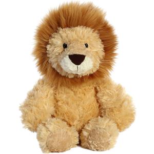 Aurora Snuggly Tubbie Wubbies Lion Stuffed Animal - Comforting Companion - Imaginative Play - Brown 12 Inches