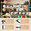 WEWLINE 8×8ft Backdrop Banner Stand Step and Repeat Background