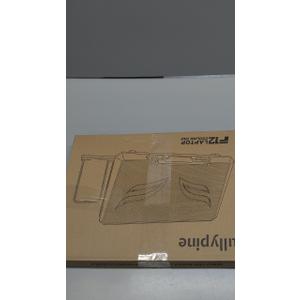 Laptop Cooling Pad with 12 Quiet Fans, Slim Portable for 12-17.3 Inch Laptop Cooler Stand with 5 Height Adjustable, Ergonomic Gaming Cooling Fan Pad with Two USB Ports & Phone Holder (Gear)