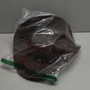 Lanzom Women Men Classic Felt Wide Brim Western Cowboy Cowgirl Hat with Belt Buckle (Large-X-Large, Coffee 1)