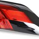 Tail Light Outer Compatible With 2019-2023 Toyota RAV4 Right Passenger Side Taillight W/O bulb Replace TO2805148 81550-0R090