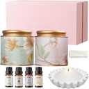 Aufien Candle Sand with Wicks, 16 Oz Pearled Candle, DIY Bead Powder Sand Wax Making kit Refillable Non Toxic for Handmade, Mother's Day Wedding and Halloween Christmas Decorations