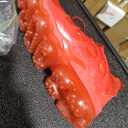 LARNMERN Men Non Slip Work Sneakers Water Resistant Food Service Zapatos Trabajo Antideslizantes Walking Shoes Waterproof Shoes Slip-on, Red 7 Wide