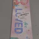 4 Pieces Mermaid Girls Bathroom Room Decor, 11.8" x 3.9" Under the Sea Wall Decor Wood Sign, Motivational Wall Art For Kids Room Nursery Playroom Classroom-A07