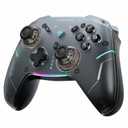 Machenike G5Pro V2 1000HZ Wireless Gaming Controller for NS/PC/iOS/Android,Bluetooth 2.4G Wired PC Controller With Hot-Swappable Joystick,Optical Triggers,Optical Micro Switches,RGB Backlight, Black