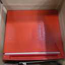 Frigidaire EFR176-RED 1.6 cu. ft. Retro Bar Fridge with Side Bottle Opener, Red, 1.6 cu ft 16"D x 18"W x 18.5"H