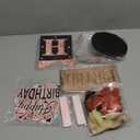 Birthday Decorations for Women, Birthday Queen Crown and Sash, Black Rose Gold Happy Birthday Banner Balloons Backdrop Hanging Swirls Paper Fans Birthday Party Decorations Kit Gifts for Her