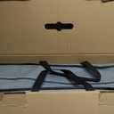 Neck and Back Massager with Heat - Shiatsu Full Back Walking Massager with Deep Kneading & Seat Cushion Vibration for Chair and Home, Pain Relief, Dual-Neck Detachable and Height Adjustment (Black)