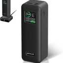 Case Cover for Anker Prime Power Bank 27,650mAh 250W, Full-Body Protective Cover for Anker Prime Power Bank, Drop-Proof, Scratch-Proof, Shock-Proof, Black